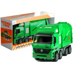 Smetiarske auto s košom - zelené